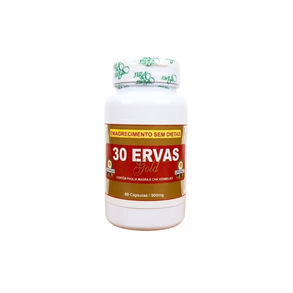 30 ervas 500mg 60 caps Flora Viva
